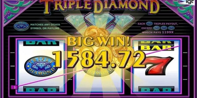 Mẹo chơi Triple Diamond chú ý đền Wild Symbol